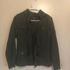 Army green fashion jacket